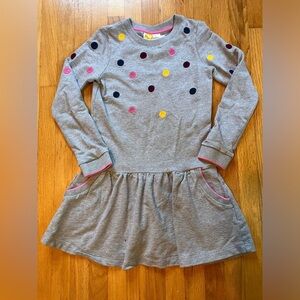 Mini Boden kids' dress - Size 9-10 - w/pockets and polka dots!